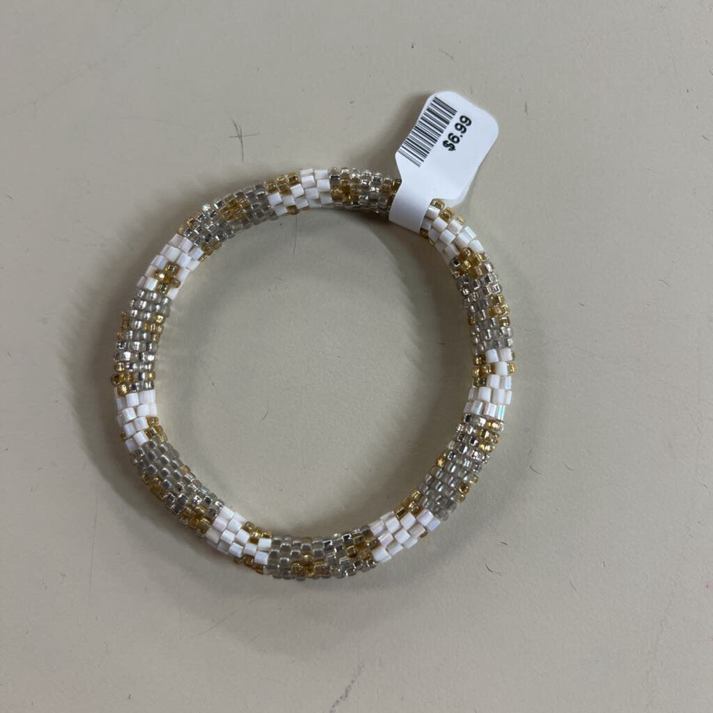 Beaded Roll Stretchy Bracelet