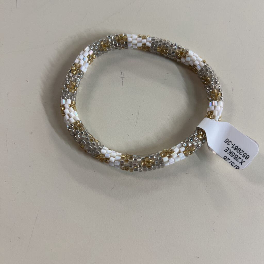 Beaded Roll Stretchy Bracelet