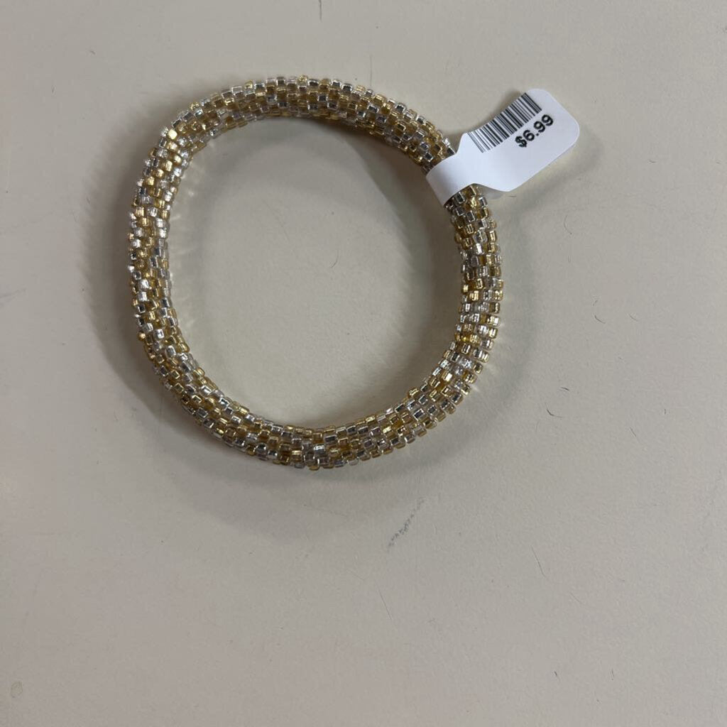 Beaded Roll Stretchy Bracelet
