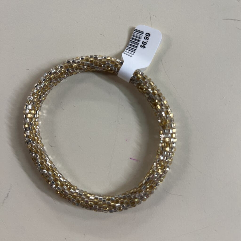 Beaded Roll Stretchy Bracelet