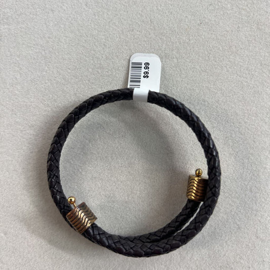 Black Woven Wrap Bracelet