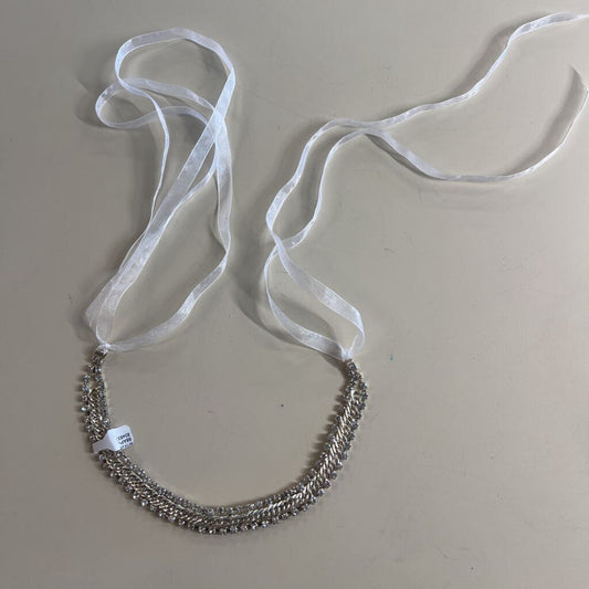 Silver/ Rhinestone Convertible Tie Back Accessory