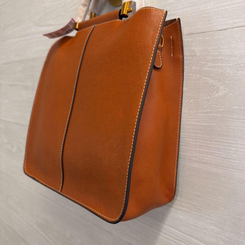 Bolvaint Brown Leather Solange Purse