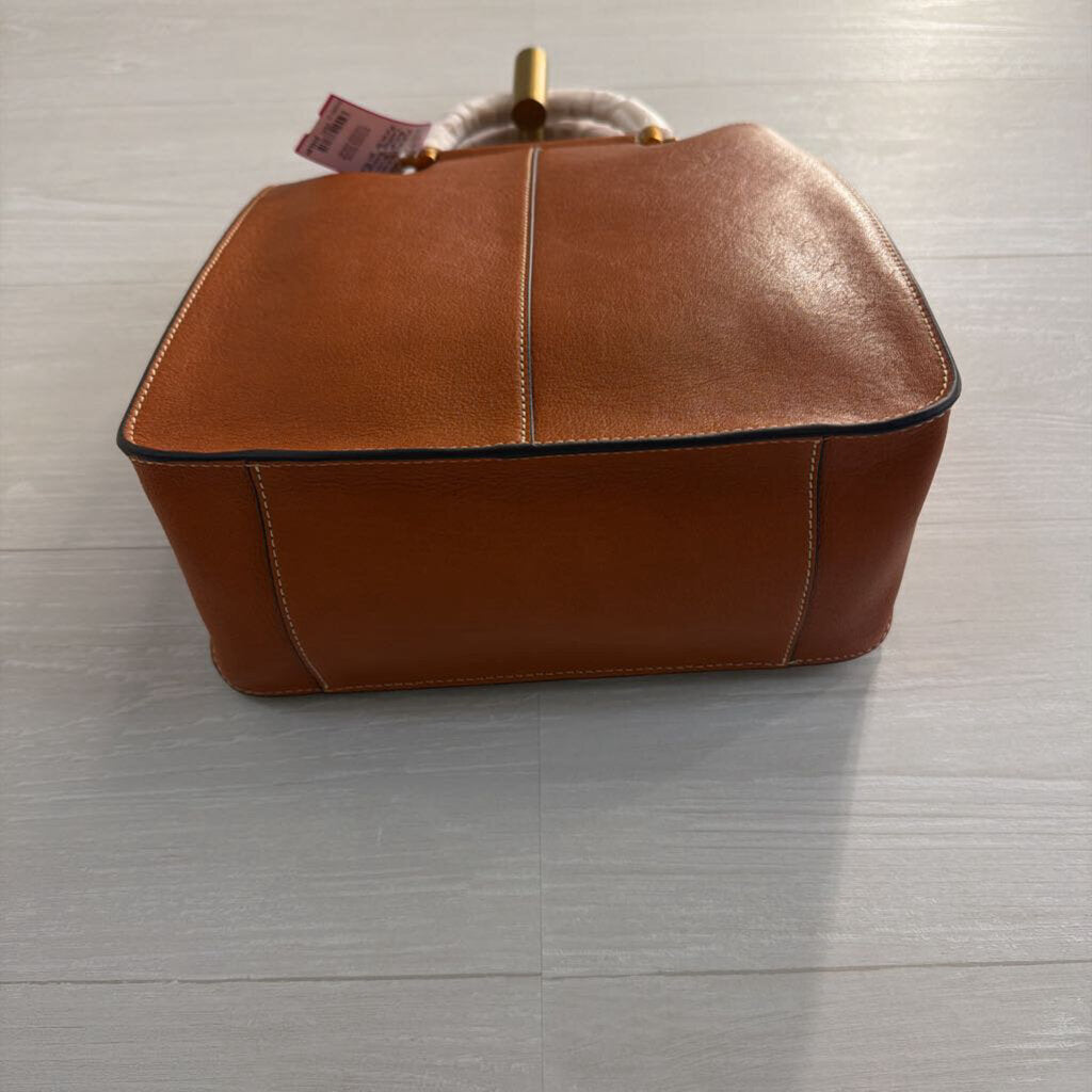 Bolvaint Brown Leather Solange Purse
