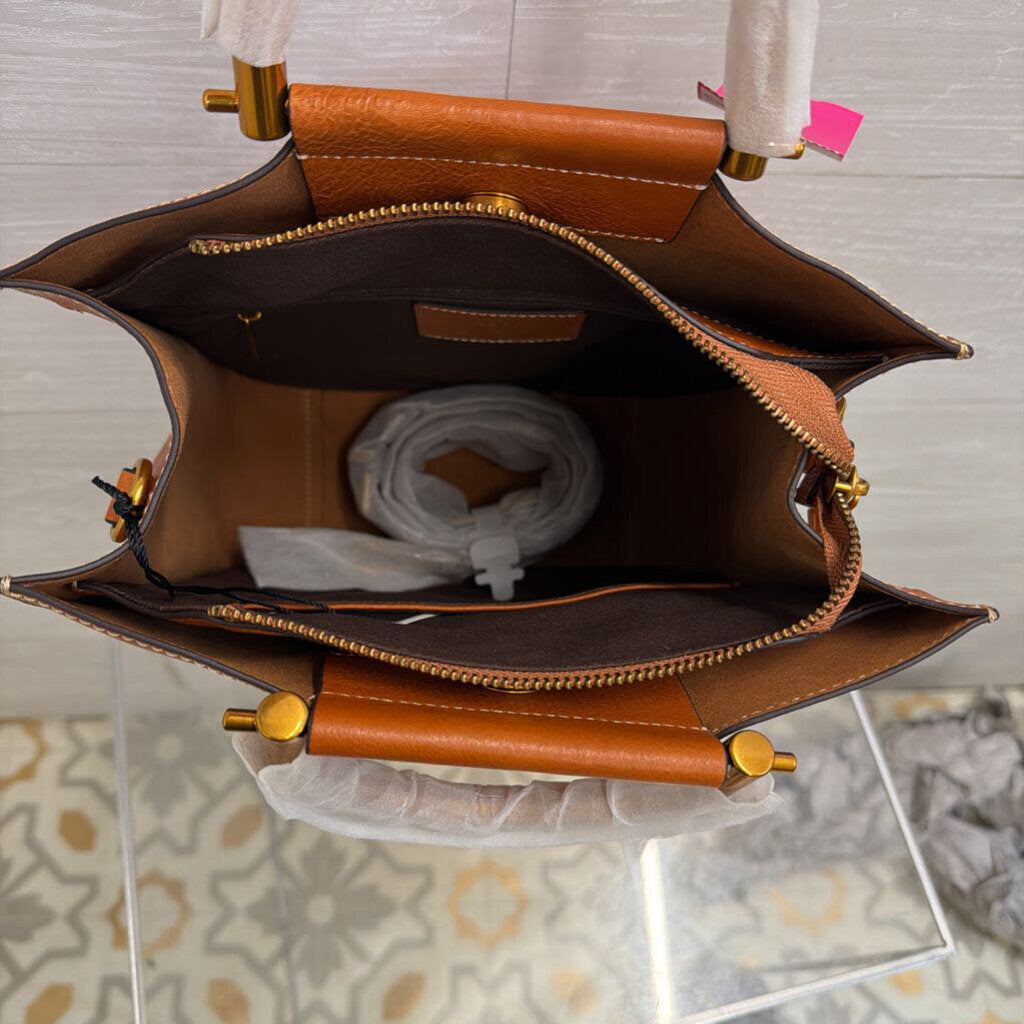 Bolvaint Brown Leather Solange Purse