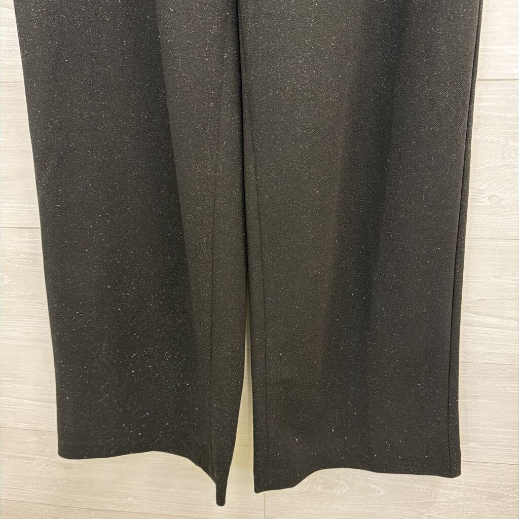 Talbots Black Shimmer Trouser Pants 8