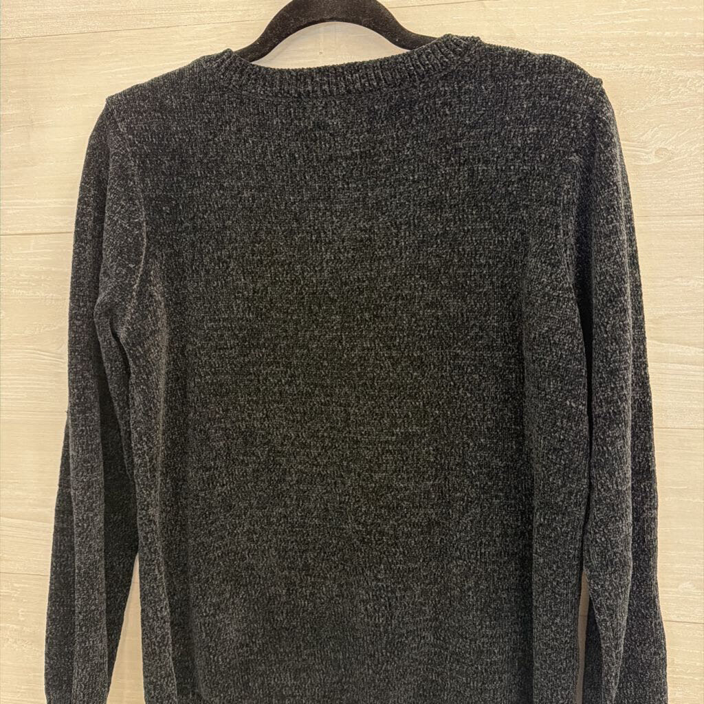 Any Body Black Soft Knit Boo-Jee Sweater Top Extra Small
