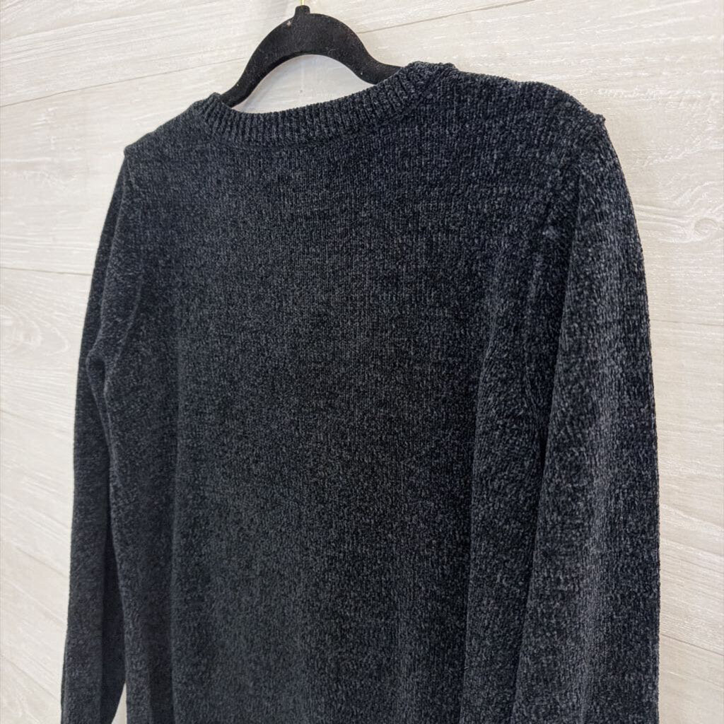 Any Body Black Soft Knit Boo-Jee Sweater Top Extra Small