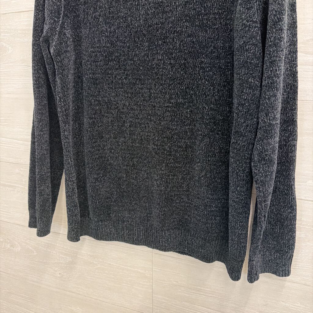 Any Body Black Soft Knit Boo-Jee Sweater Top Extra Small