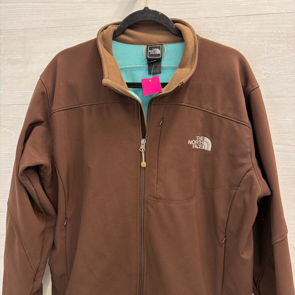 The North Face Jacket Brown Zip Up Jacket Extra Large