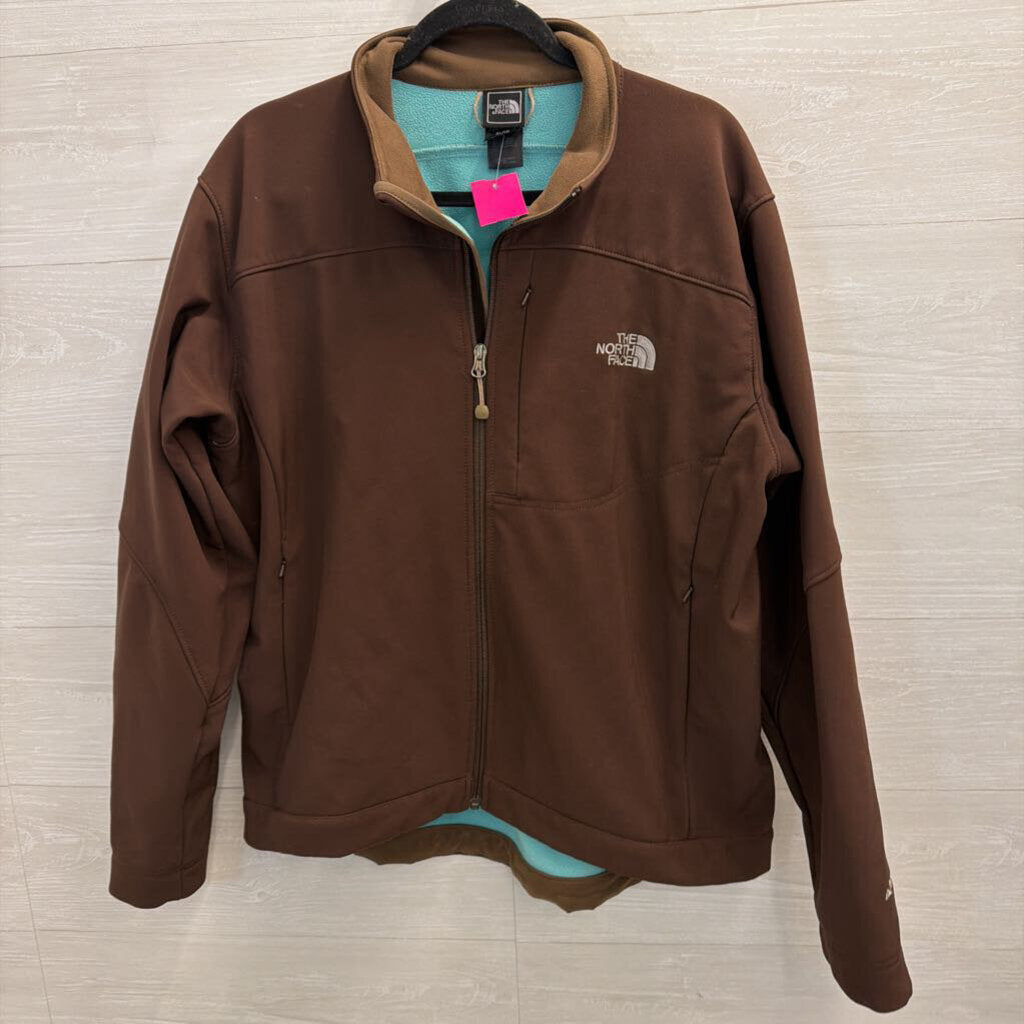 The North Face Jacket Brown Zip Up Jacket Extra Large