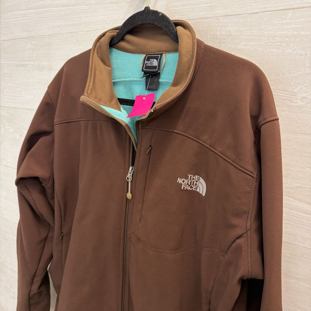 The North Face Jacket Brown Zip Up Jacket Extra Large