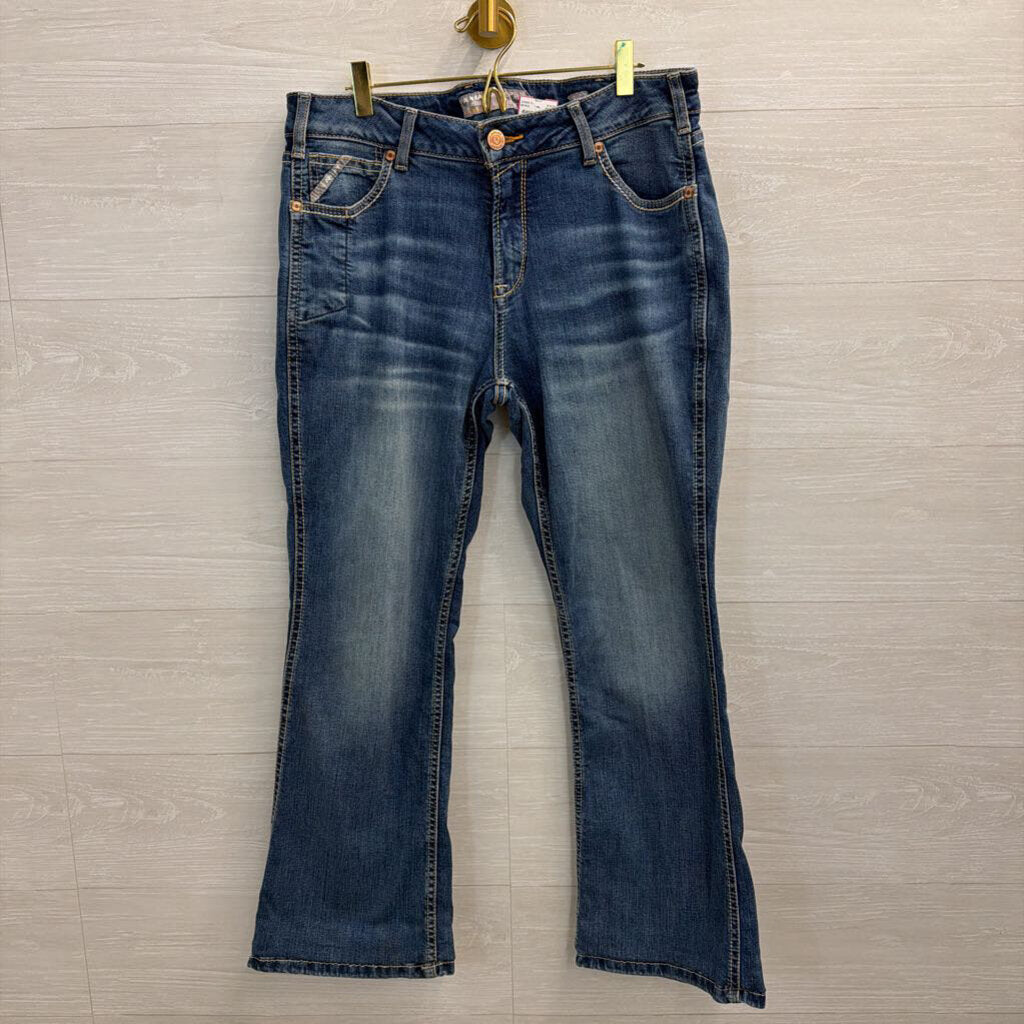 Ariat Medium Wash Perfect Rise Bootcut Jeans 31 Short