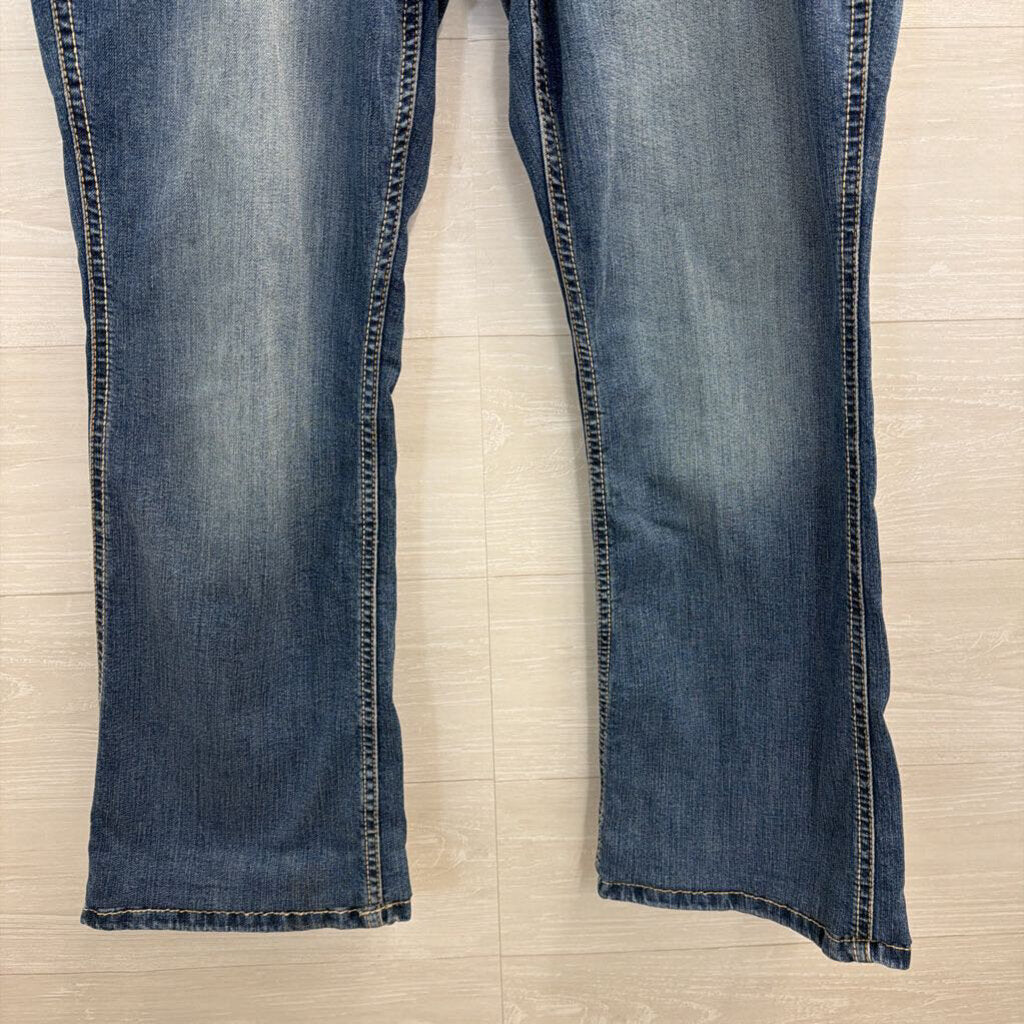 Ariat Medium Wash Perfect Rise Bootcut Jeans 31 Short