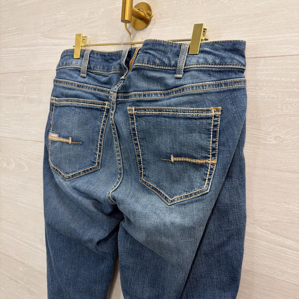 Ariat Medium Wash Perfect Rise Bootcut Jeans 31 Short