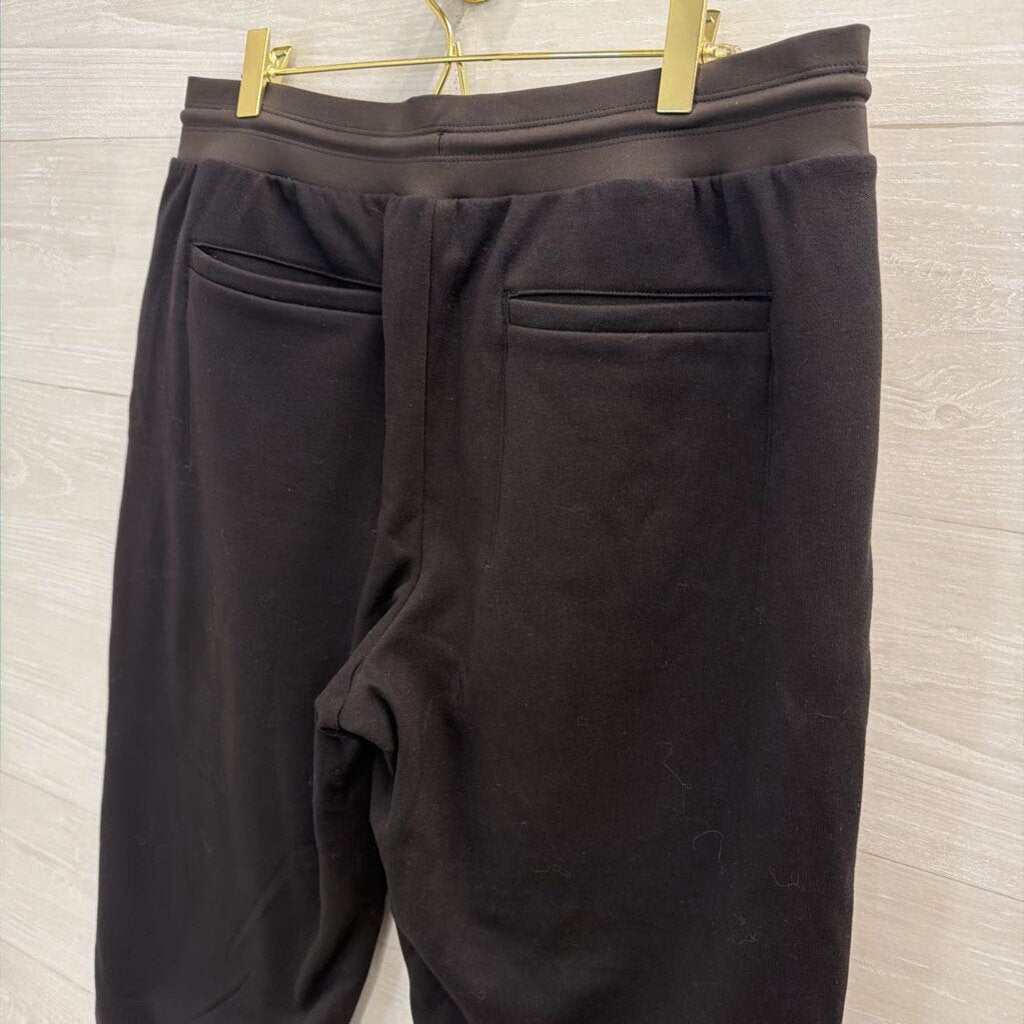 Athleta Black Quilted Soltice Down Joggers 14 Petite