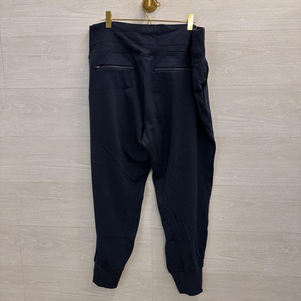 Athleta Navy Pull On Jogger Pants Extra Large