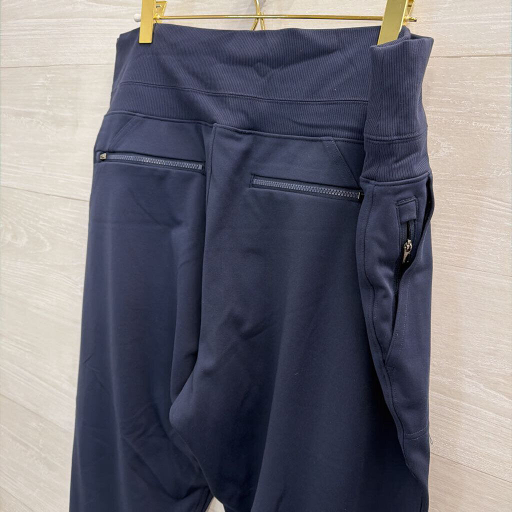 Athleta Navy Pull On Jogger Pants Extra Large