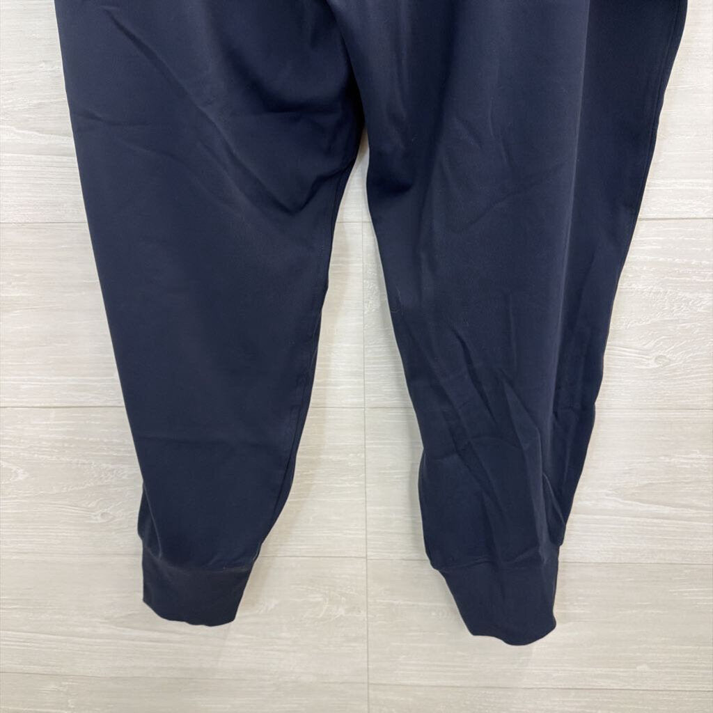 Athleta Navy Pull On Jogger Pants Extra Large