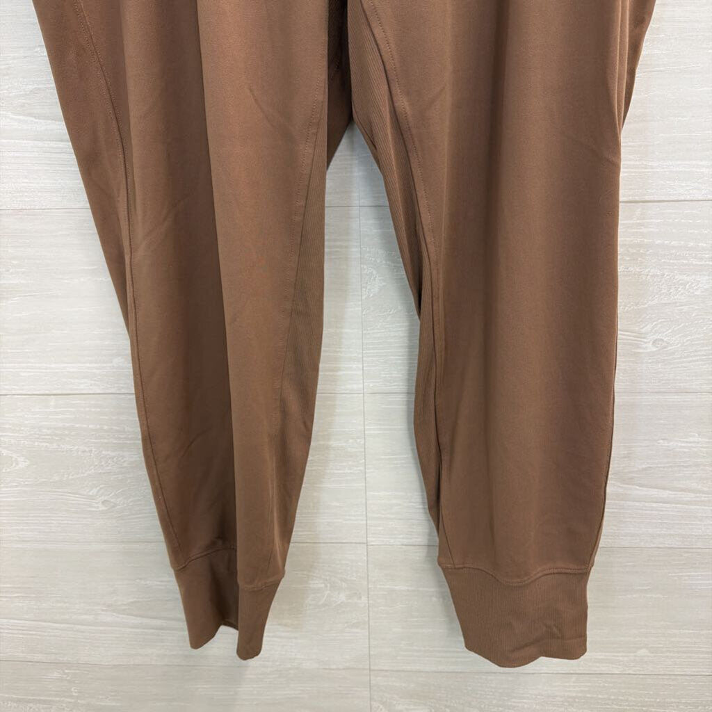 Athleta Brown Pull On Jogger Pants Extra Large