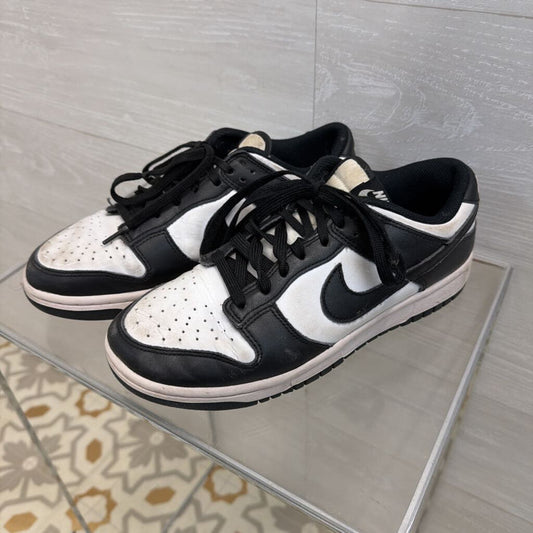 Nike Black/ White Dunk Low Panda Sneakers 8.5