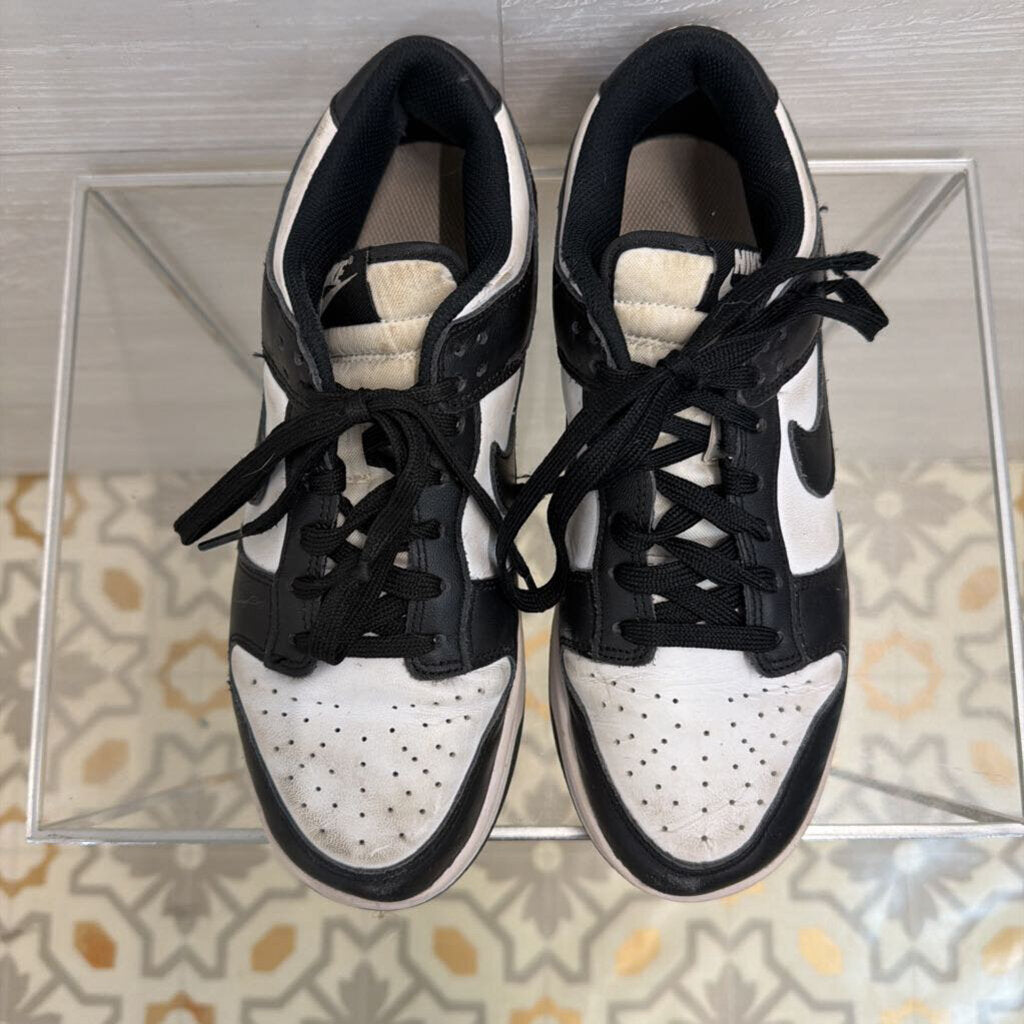 Nike Black/ White Dunk Low Panda Sneakers 8.5