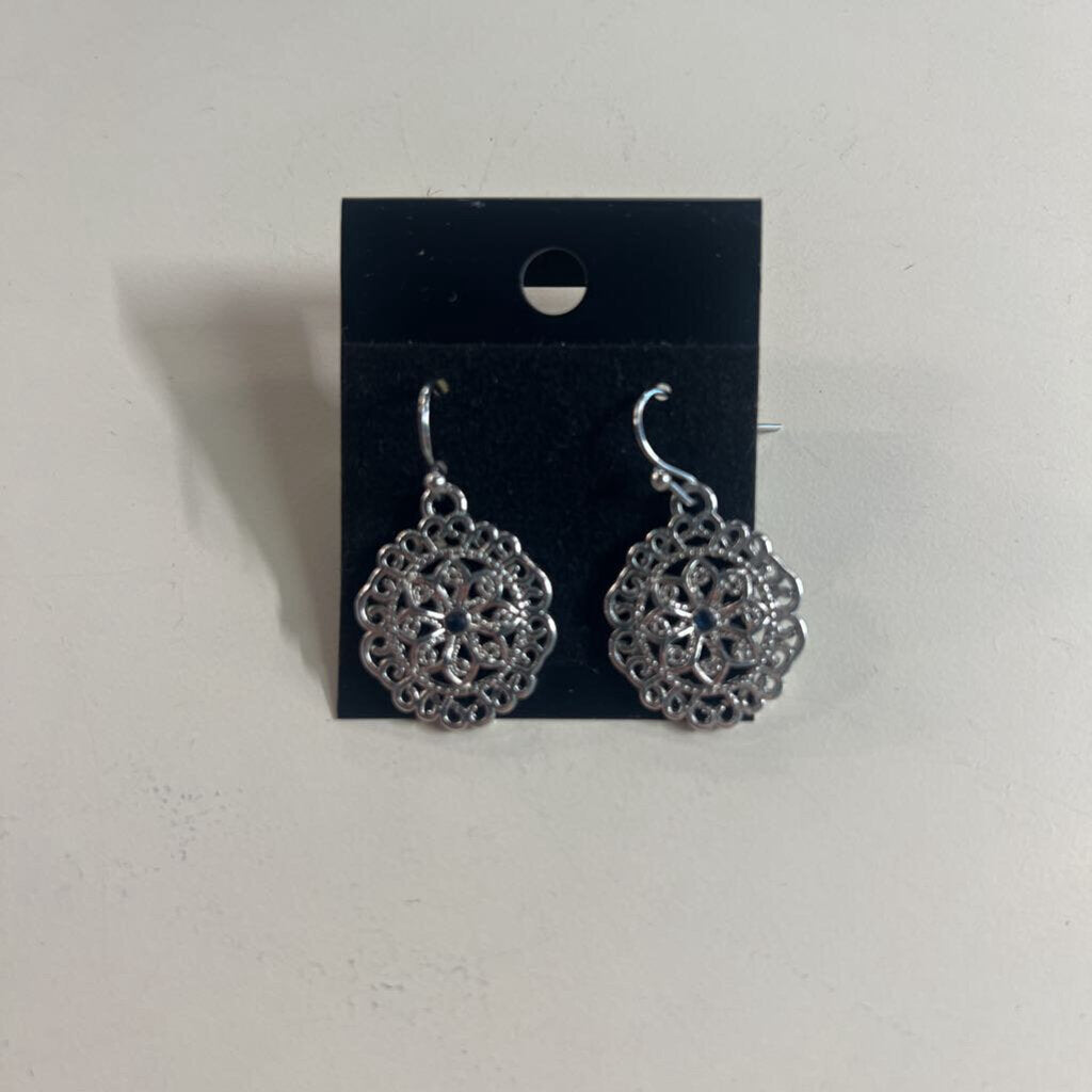Silver Drop Earrings