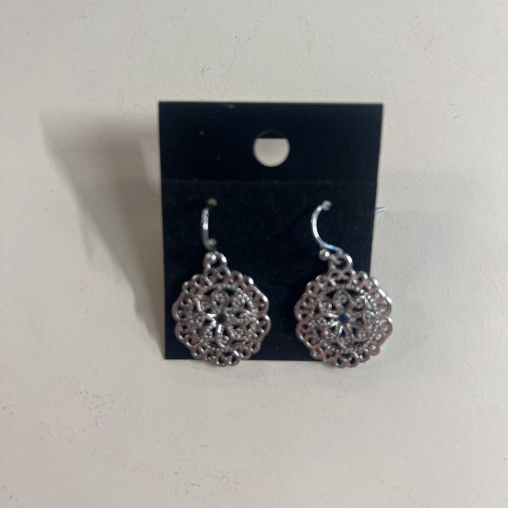 Silver Drop Earrings
