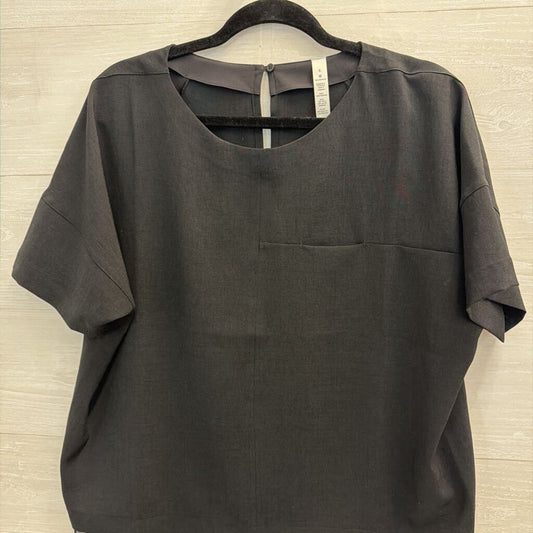 Lululemon Black Short Sleeve Boxy Top 6