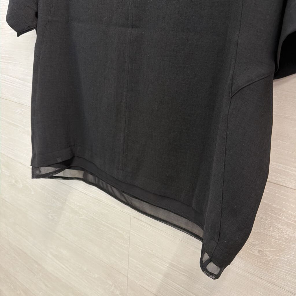 Lululemon Black Short Sleeve Boxy Top 6