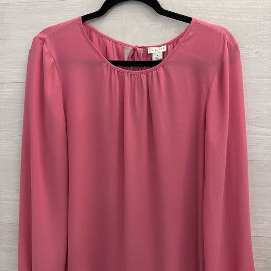 J Crew Pink Long Sleeve Top 6