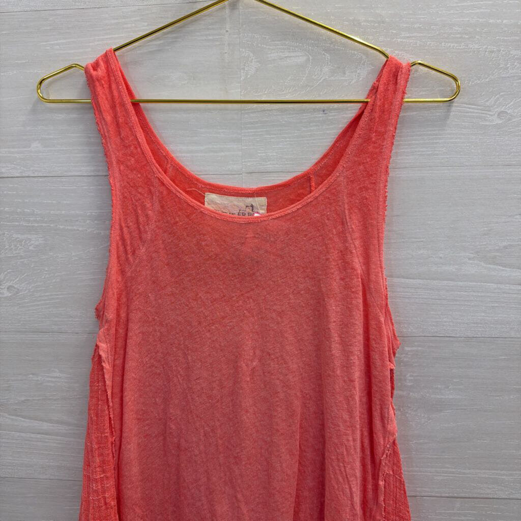 We The Free Pink Tank Top Extra Small