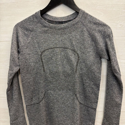 Lululemon Grey Long Sleeve Athletic Top Small