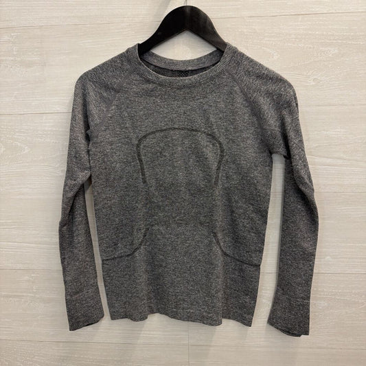 Lululemon Grey Long Sleeve Athletic Top Small