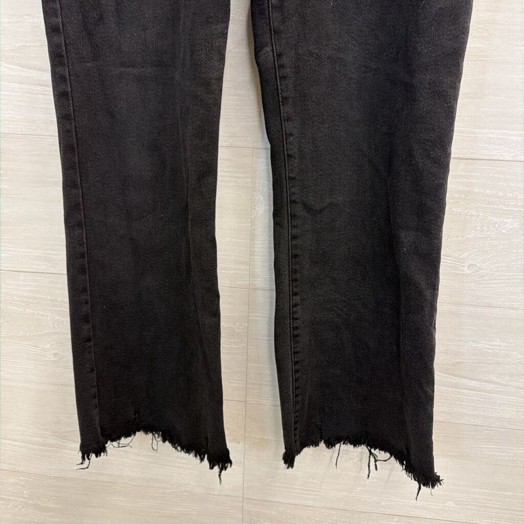 Just Black Denim Frayed Hem Jeans 31