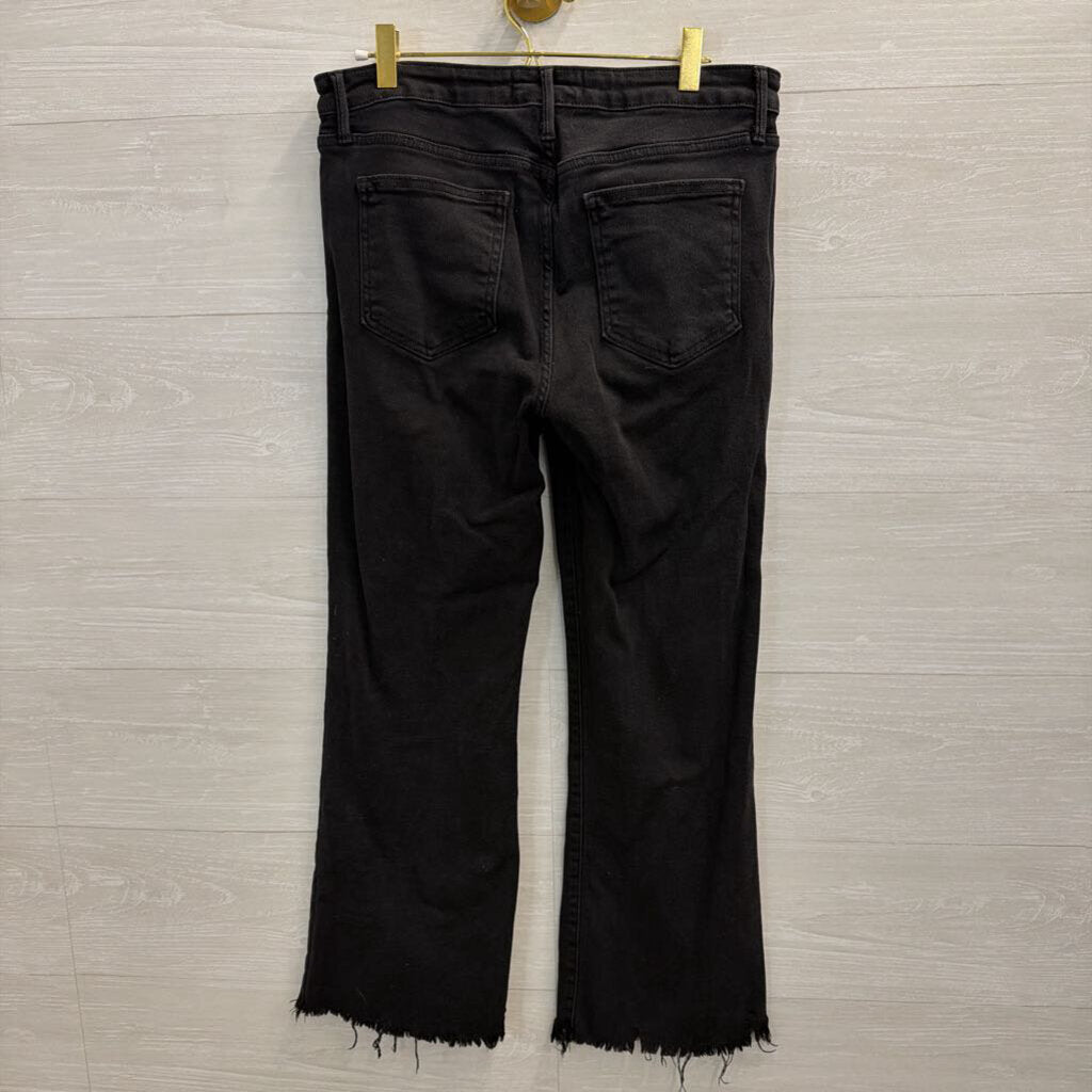 Just Black Denim Frayed Hem Jeans 31