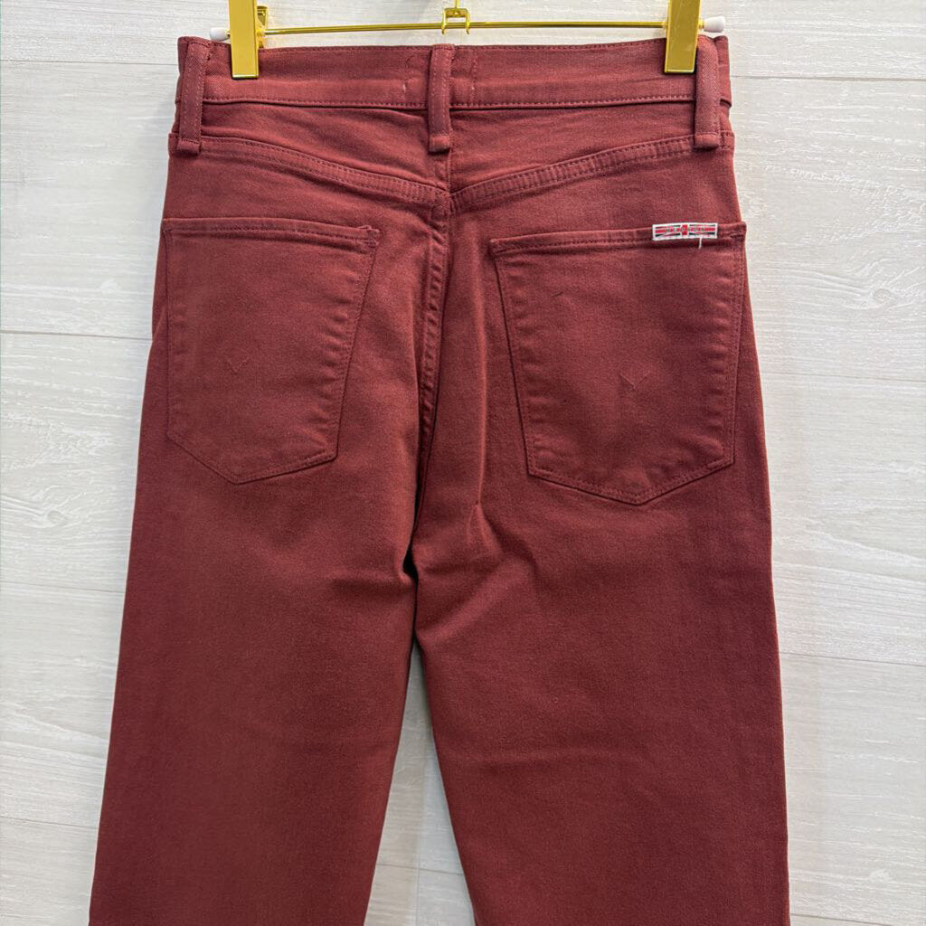 Hudson Purple Shimmer Denim Pants 27