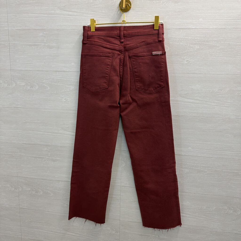 Hudson Purple Shimmer Denim Pants 27