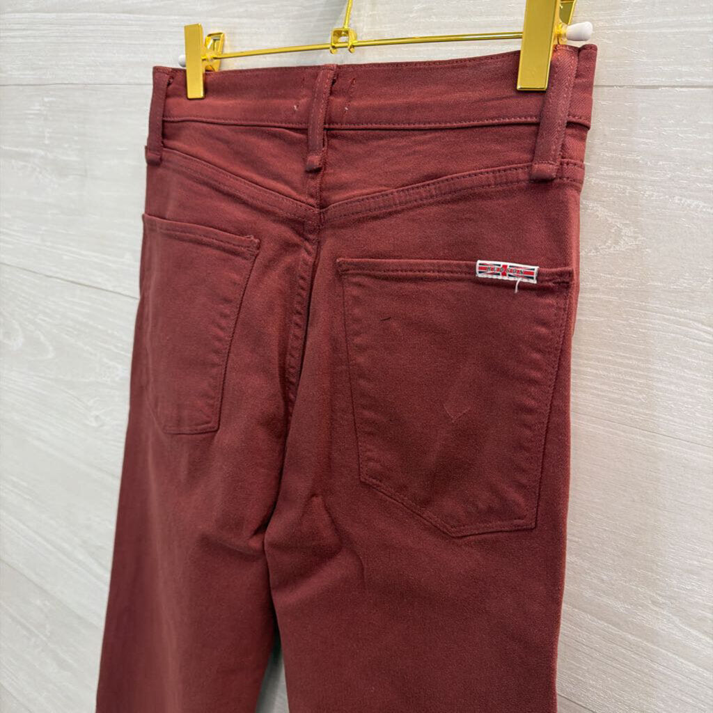 Hudson Purple Shimmer Denim Pants 27