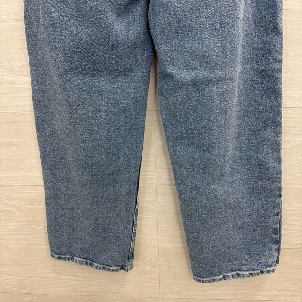 Eddie Bauer Light Wash Authentic Voyager High Rise Crop Jeans 4