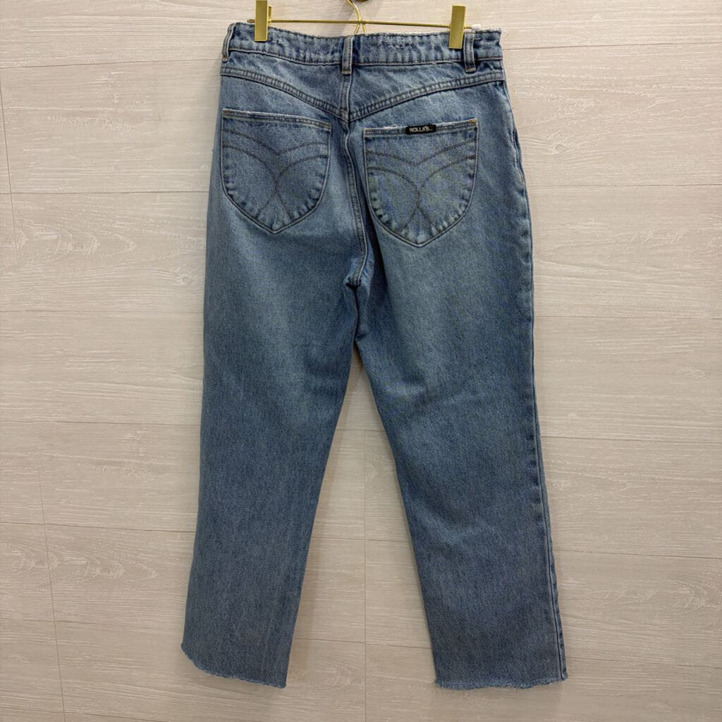 Rolla's Light Wash Classic Straight Jeans 27