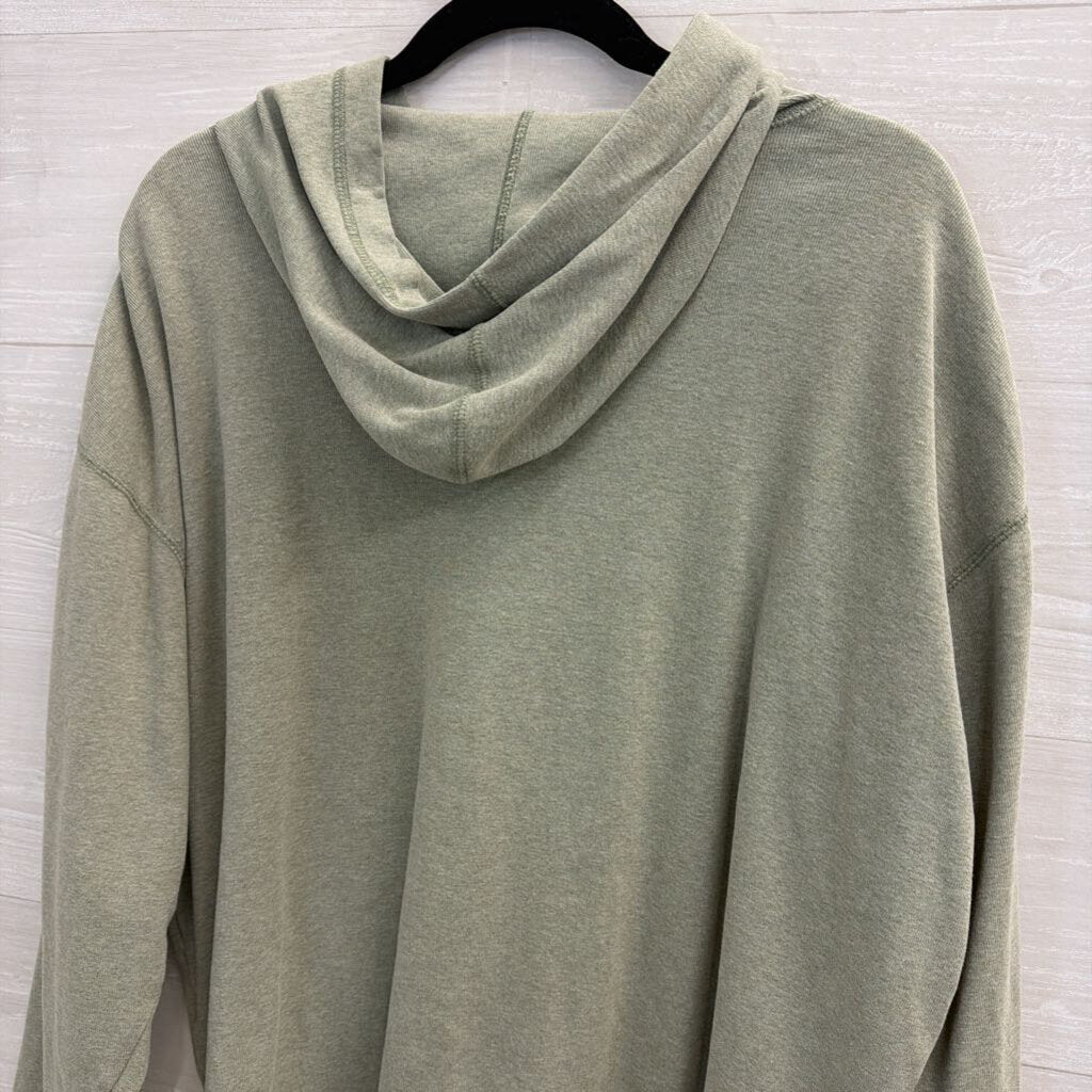 Olde Mill Golf Resort Green Hooded Long Sleeve Pullover Large