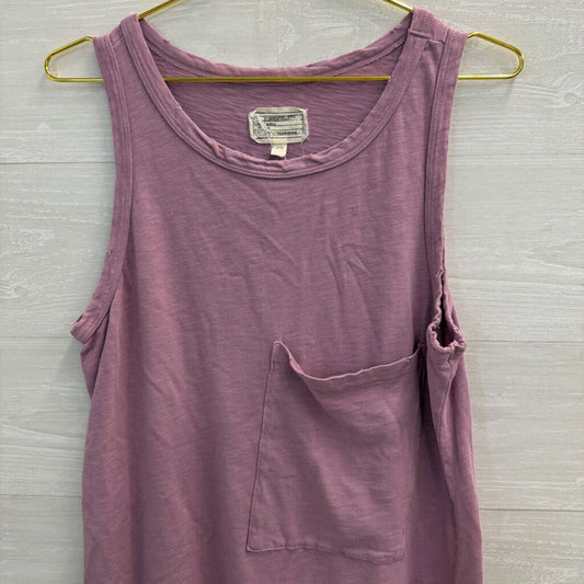 Purple Distressed Tank Top 3