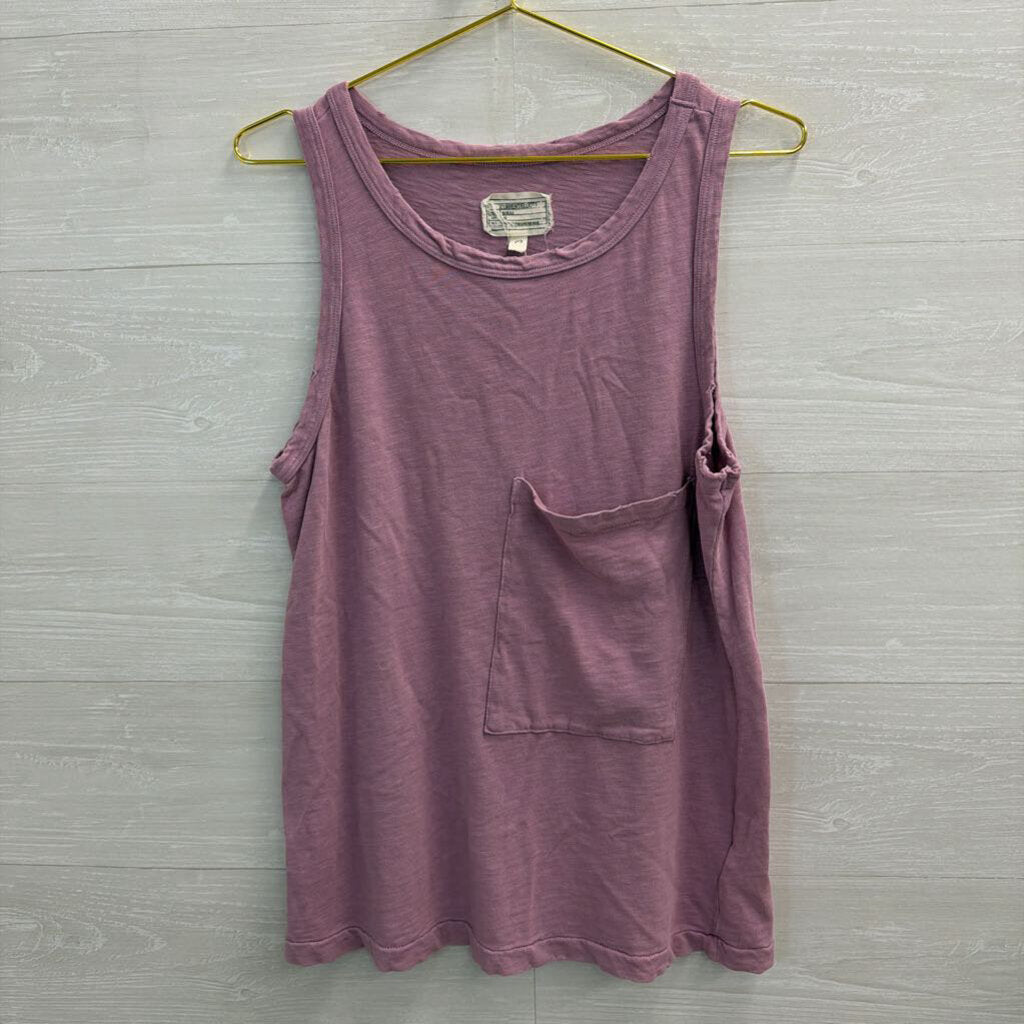 Purple Distressed Tank Top 3