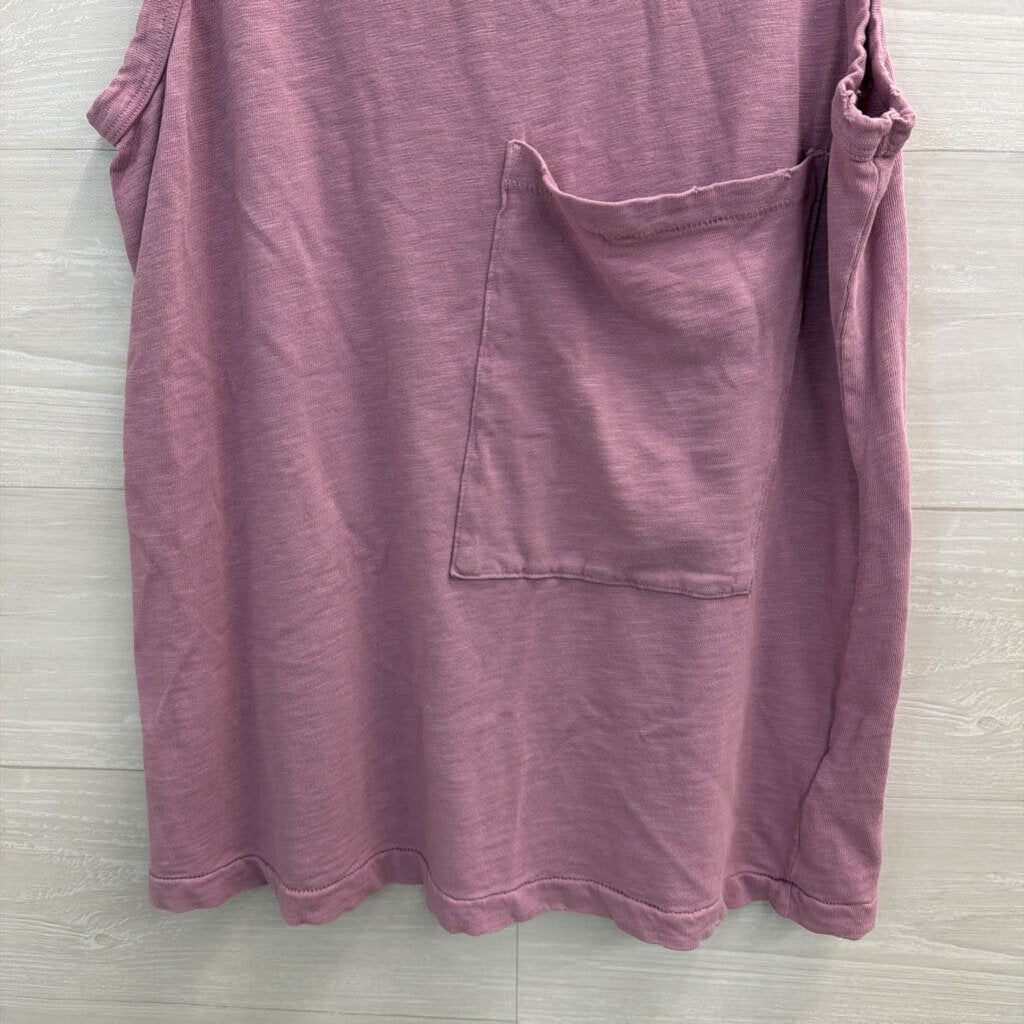 Purple Distressed Tank Top 3