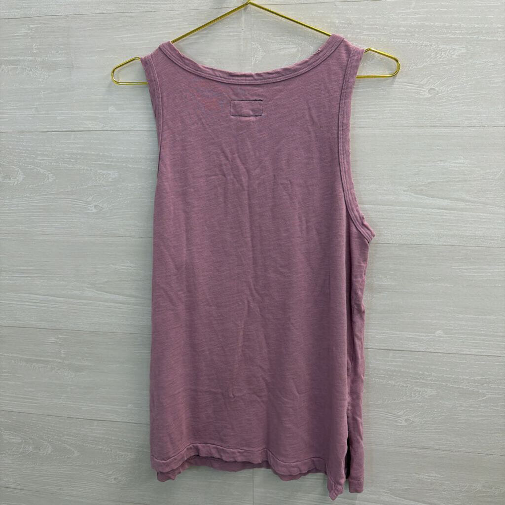 Purple Distressed Tank Top 3
