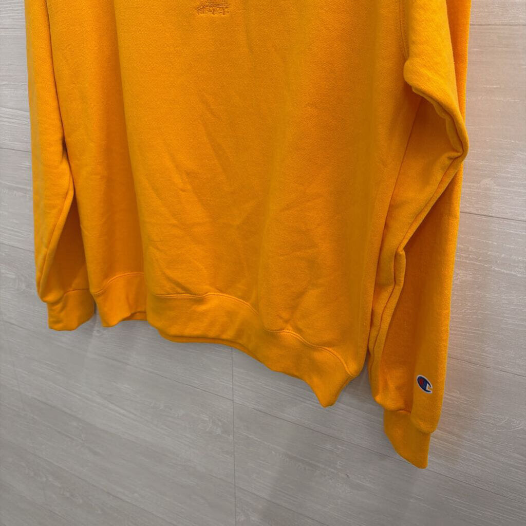 Orange Embroidered The Homestead Crewneck Sweatshirt Medium