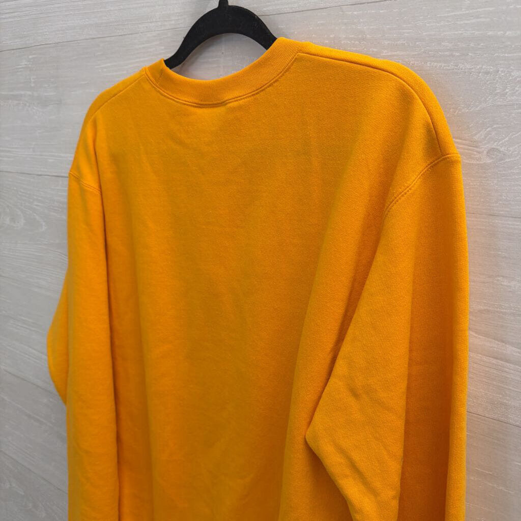 Orange Embroidered The Homestead Crewneck Sweatshirt Medium