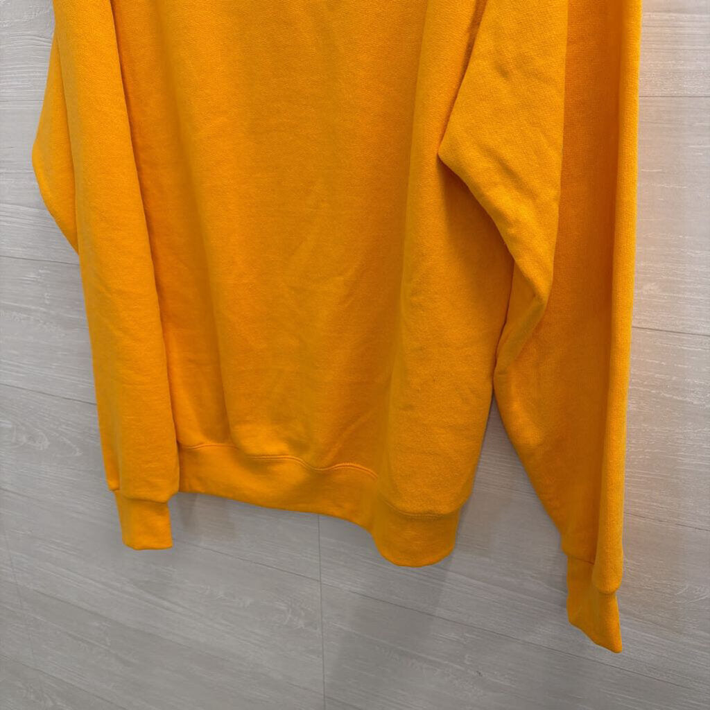 Orange Embroidered The Homestead Crewneck Sweatshirt Medium