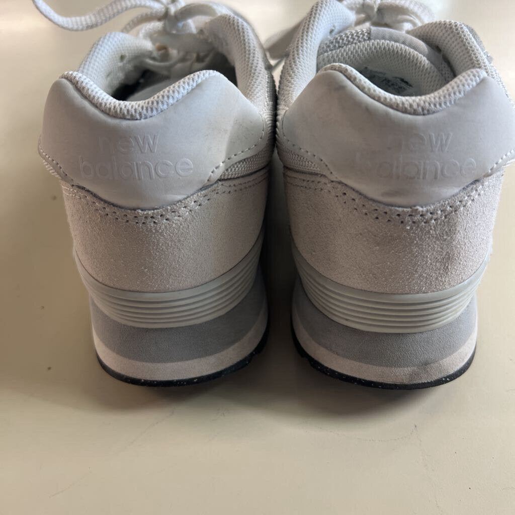 New Balance White 515 V3 Sneakers 9